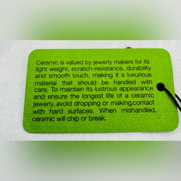 Fossil White Ceramic and Stainless Steel Bracelet NWT - Picture 8 of 12